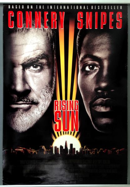 Cinema Poster: RISING SUN 1993 (One Sheet) Sean Connery Wesley Snipes