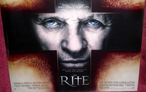 RITE, THE: UK Quad Film Poster