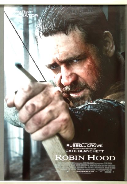 Cinema Poster: ROBIN HOOD 2010 (Arrow One Sheet) Russell Crowe Cate Blanchett