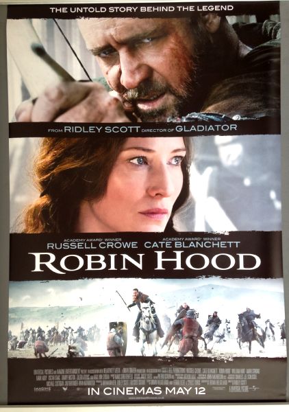 Cinema Poster: ROBIN HOOD 2010 (Final One Sheet) Russell Crowe Cate Blanchett