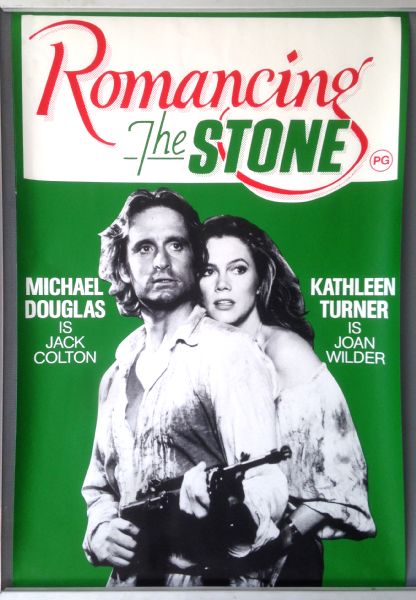 Cinema Poster: ROMANCING THE STONE 1984 (Double Crown V1) Michael Douglas Cinema Poster: ROMANCING THE STONE 1984 (Double Crown V1) Michael Douglas