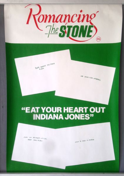 Cinema Poster: ROMANCING THE STONE 1984 (Double Crown V3) Michael Douglas Cinema Poster: ROMANCING THE STONE 1984 (Double Crown V3) Michael Douglas
