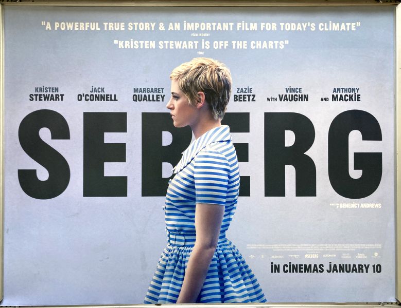 Cinema Poster: SEBERG 2019 (Quad) Kristen Stewart Yvan Attal Gabriel Sky