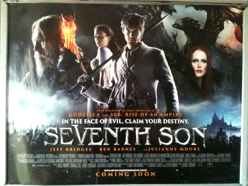 Cinema Poster: SEVENTH SON 2015 (Advance Quad) Ben Barnes Julianne Moore