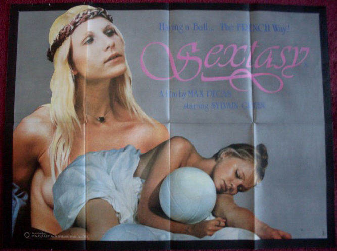 SEXTASY AKA French Lovers: UK Quad Film Poster