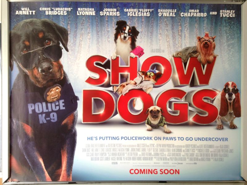 Cinema Poster: SHOW DOGS 2018 (Quad) Stanley Tucci Will Arnett