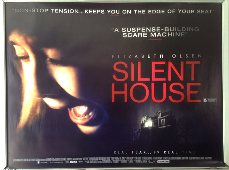 Cinema Poster: SILENT HOUSE 2012 (Quad) Elizabeth Olsen Adam Trese