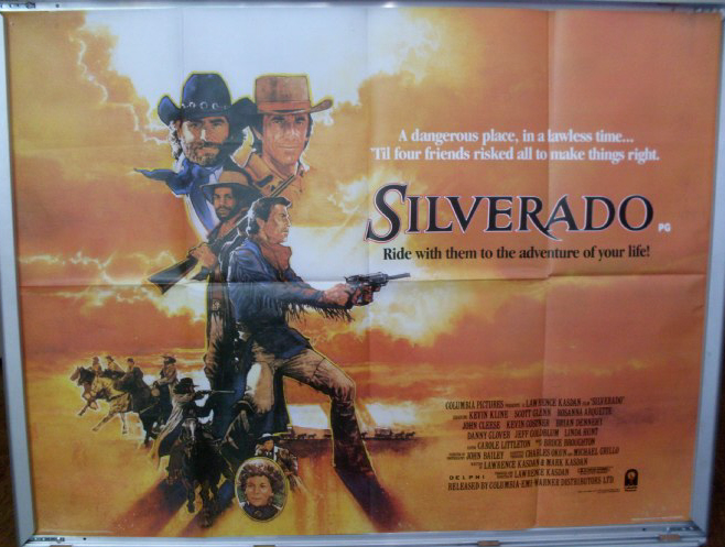 SILVERADO: UK Quad Film Poster