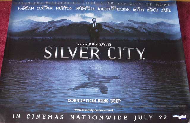 SILVER CITY: Main UK Quad Film Poster