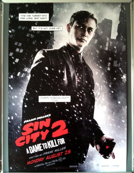 SIN CITY 2 A DAME TO KILL FOR: One Sheet Film Poster