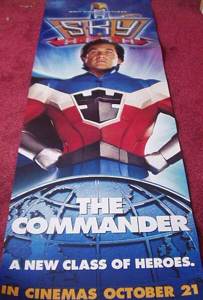 SKY HIGH: Kurt Russell/The Commander Cinema Banner