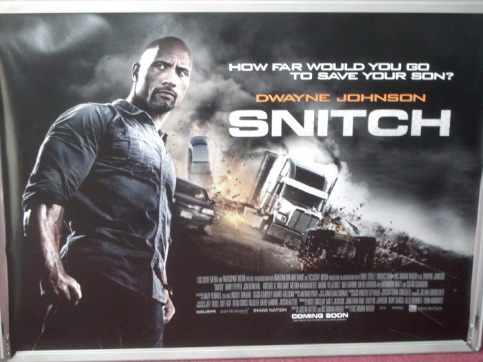 SNITCH: UK Quad Film Poster