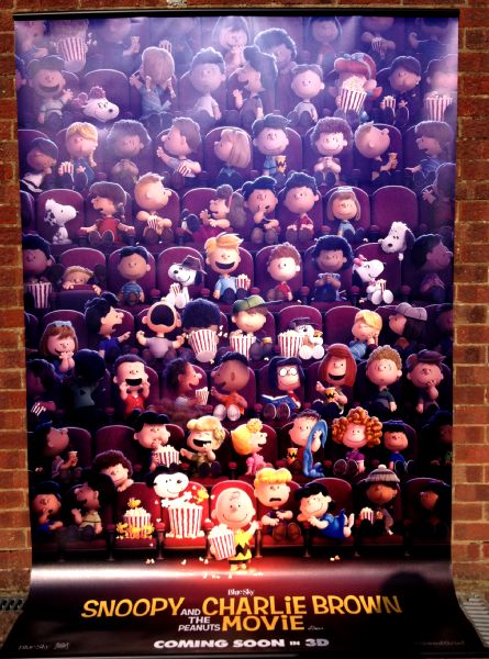 Cinema Banner: SNOOPY AND CHARLIE BROWN THE PEANUTS MOVIE 2015 (Cinema Gang) Cinema Banner: SNOOPY AND CHARLIE BROWN THE PEANUTS MOVIE 2015 (Cinema Gang)