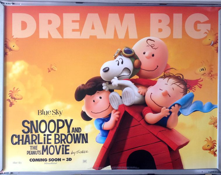 Cinema Poster: SNOOPY AND CHARLIE BROWN THE PEANUTS MOVIE 2015 (Main Quad)