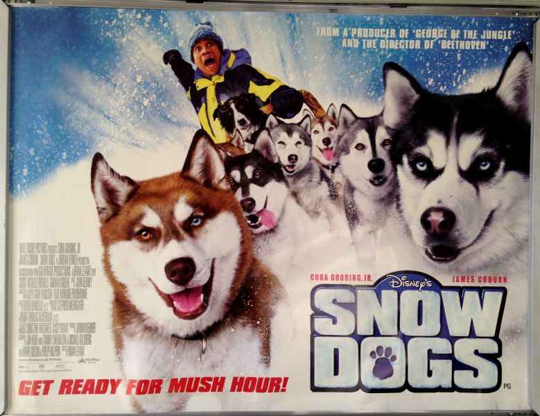 Cinema Poster: SNOW DOGS 2002 (Quad) Cuba Gooding Jr. James Coburn