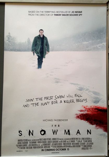 Cinema Poster: SNOWMAN, THE 2017 (Main One Sheet) Michael Fassbender