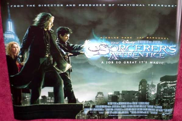 SORCERER'S APPRENTICE, THE: Main UK Quad Film Poster