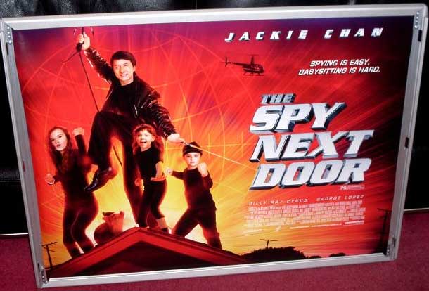 SPY NEXT DOOR, THE: UK Quad Film Poster