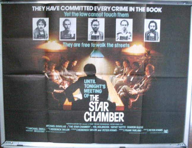 STAR CHAMBER, THE: UK Quad Film Poster