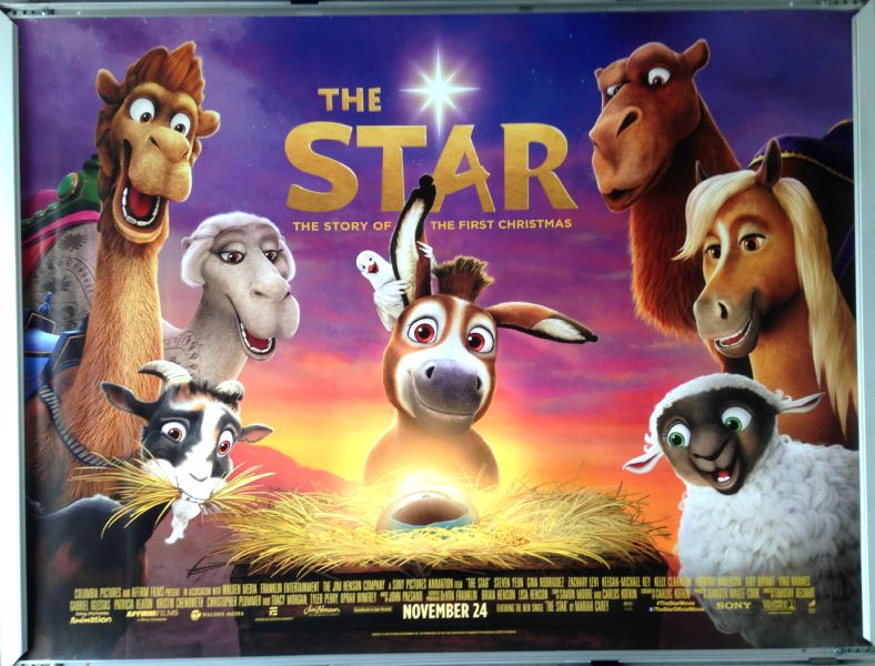 Cinema Poster: STAR, THE 2017 2017 (Quad) Steven Yeun Aidy Bryant