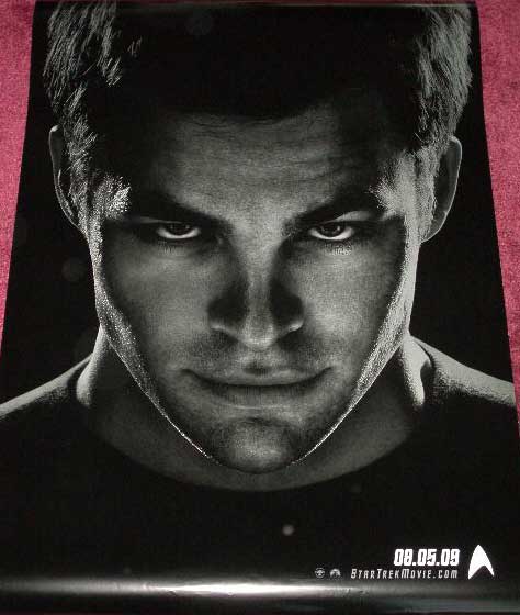 STAR TREK: Advance Kirk/Chris Pine One Sheet Film Poster