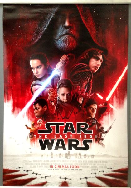 Cinema Poster: STAR WARS THE LAST JEDI 2017 (Final One Sheet) Mark Hamill