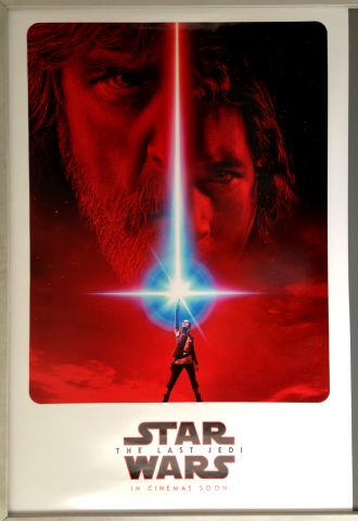 Cinema Poster: STAR WARS THE LAST JEDI 2017 (2nd Advance One Sheet) Mark Hamill