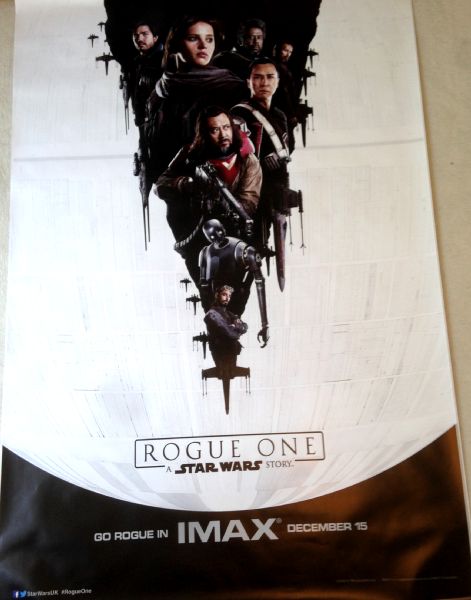 Cinema Poster: ROGUE ONE A STAR WARS STORY 2016 (Bus Shelter/Adshell)