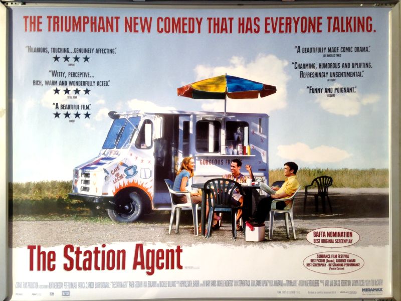 Cinema Poster: STATION AGENT, THE 2004 (Quad) Peter Dinklage Bobby Cannavale 