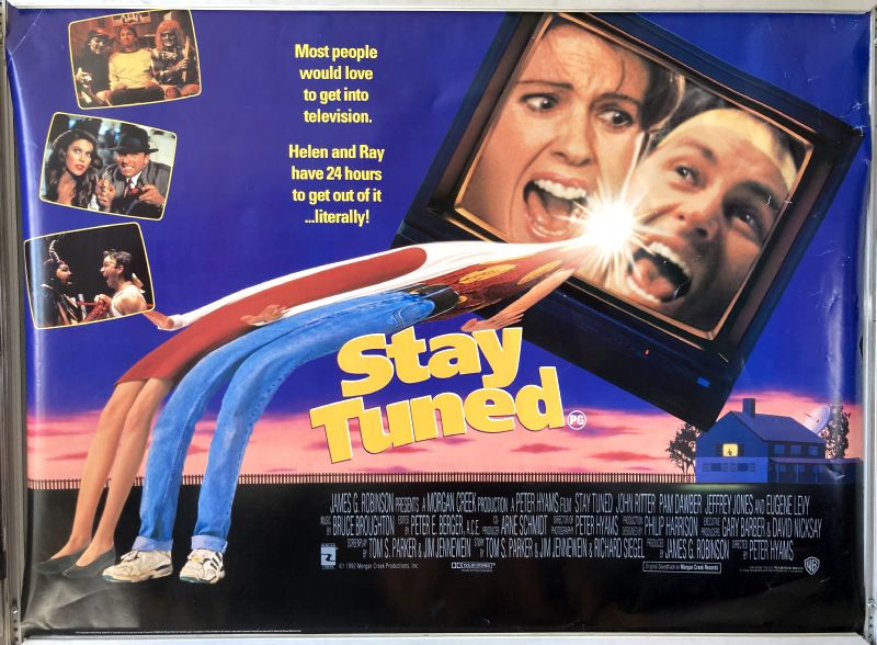 Cinema Poster: STAY TUNED 1992 (Quad) John Ritter Pam Dawber