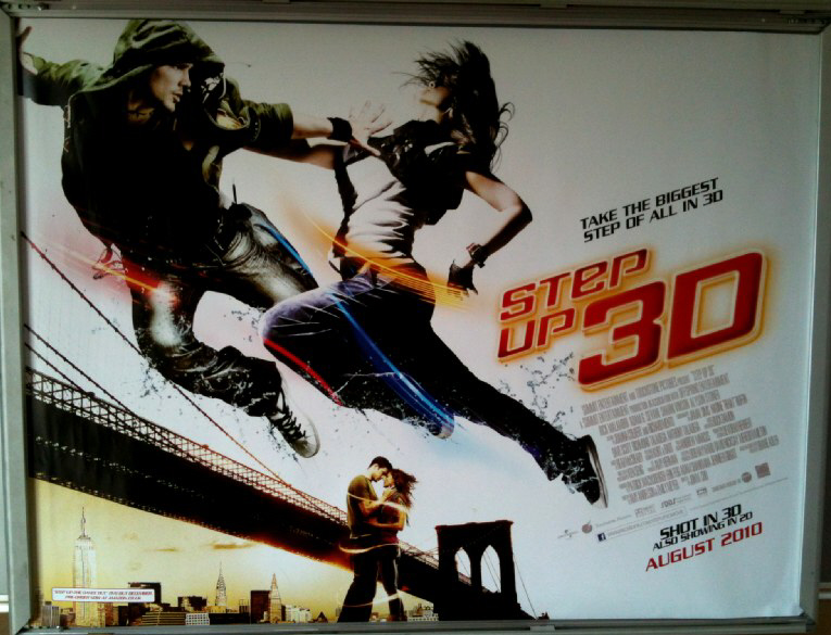 STEP UP 3D: UK Quad Film Poster