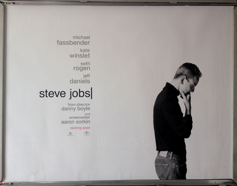 Cinema Poster: STEVE JOBS 2015 (Advance Quad) Michael Fassbender
