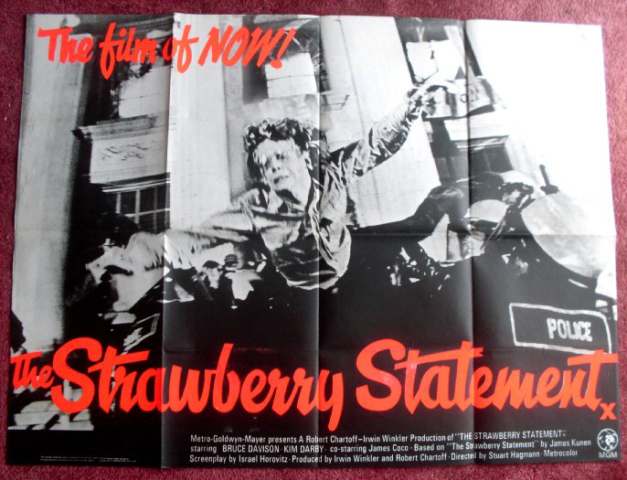 STRAWBERRY STATEMENT, THE: UK Quad Film Poster