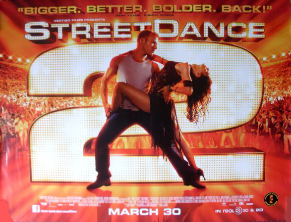 STREET DANCE 2: UK Quad Film Poster