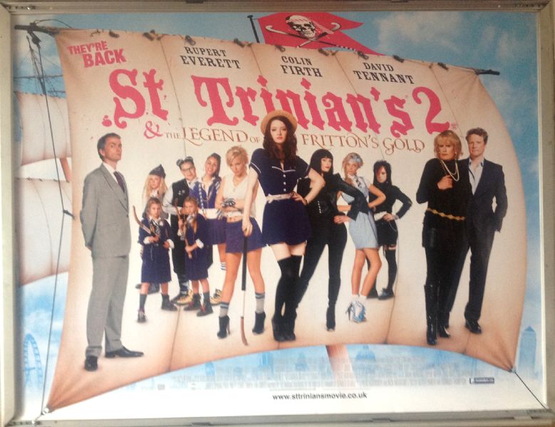 ST TRINIAN'S 2: Main UK Quad Film Poster