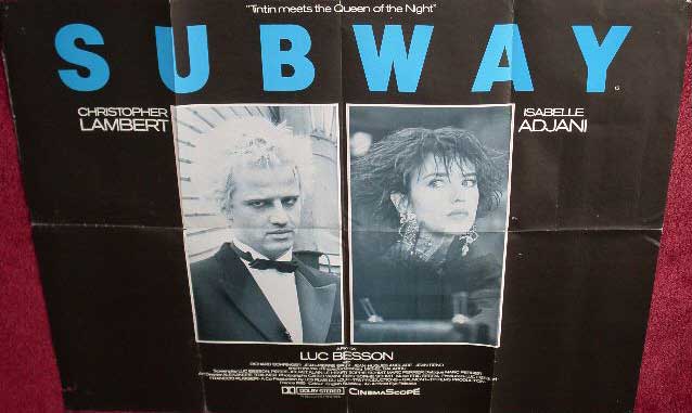 SUBWAY: Main UK Quad Film Poster