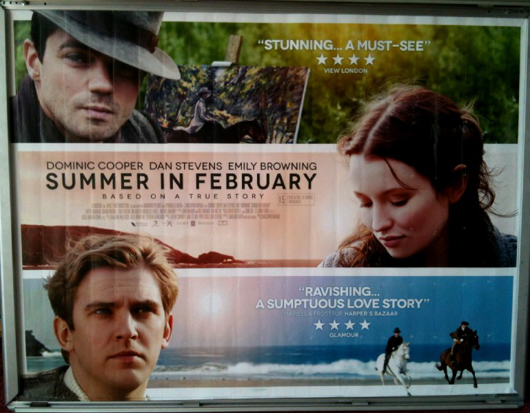 SUMMER IN FEBRUARY: UK Quad Film Poster