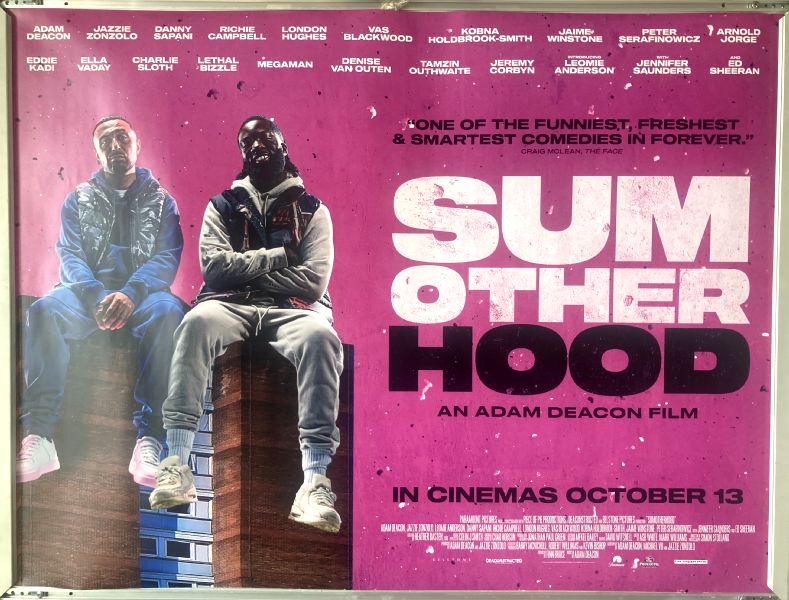 Cinema Poster: SUM OTHER HOOD SUMOTHERHOOD 2023 (Quad) Adam Deacon