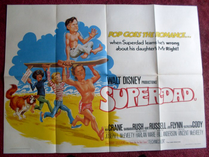 SUPERDAD: UK Quad Film Poster
