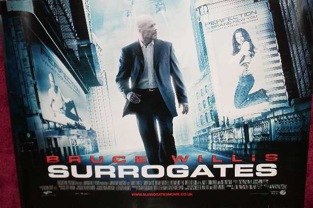 SURROGATES: UK Quad Film Poster