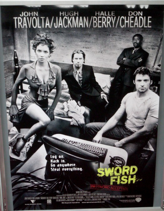 SWORDFISH: Main One Sheet Film Poster