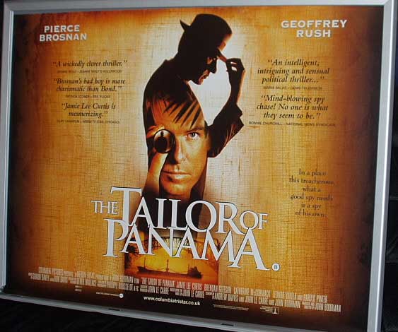TAILOR OF PANAMA, THE: Main UK Quad Film Poster