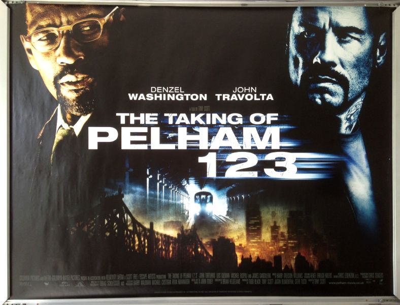 Cinema Poster: TAKING OF PELHAM 123, THE 2009 (Quad) Denzel Washington Cinema Poster: TAKING OF PELHAM 123, THE 2009 (Quad) Denzel Washington