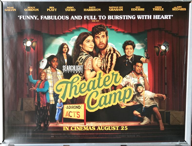 Cinema Poster: THEATER CAMP 2023 (Quad) Ben Platt Molly Gordon Noah Galvin