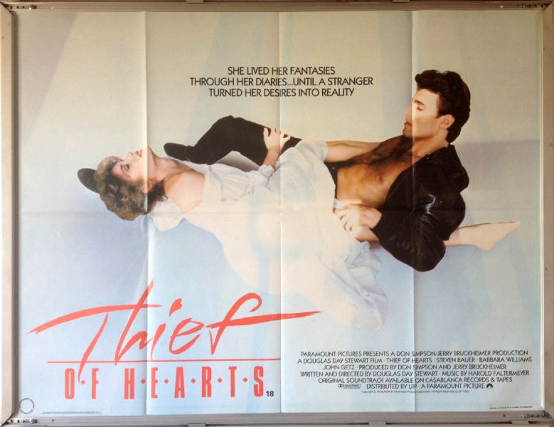 Cinema Poster: THIEF OF HEARTS 1984 (Quad) Steven Bauer John Getz 