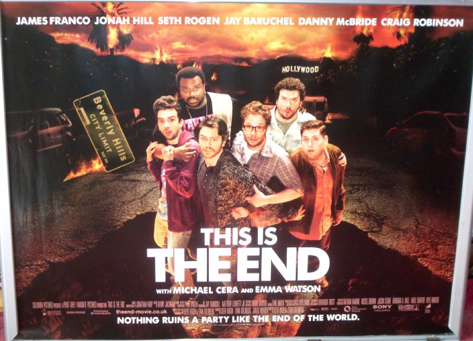 THIS IS THE END: UK Quad Film Poster