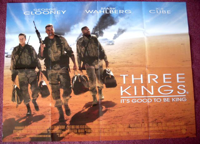 THREE KINGS: Main UK Quad Film Poster
