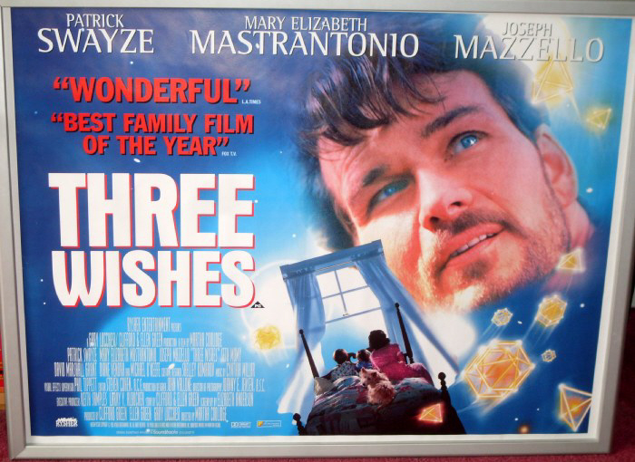 THREE WISHES: UK Quad Film Poster