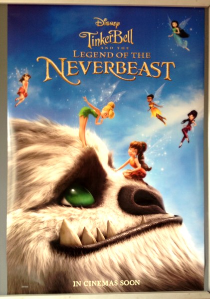 Cinema Poster: TINKERBELL AND THE LEGEND OF THE NEVERBEAST 2015 (Advance One Sheet)