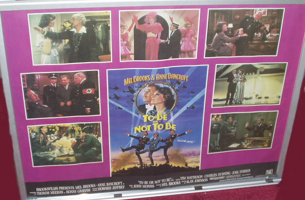 TO BE OR NOT TO BE: V2 UK Quad Film Poster